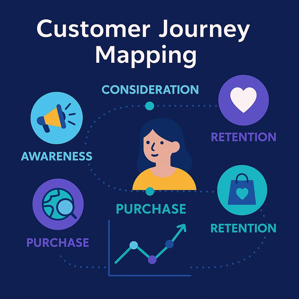 Customer journey mapping helps identify key touchpoints and opportunities for personalization