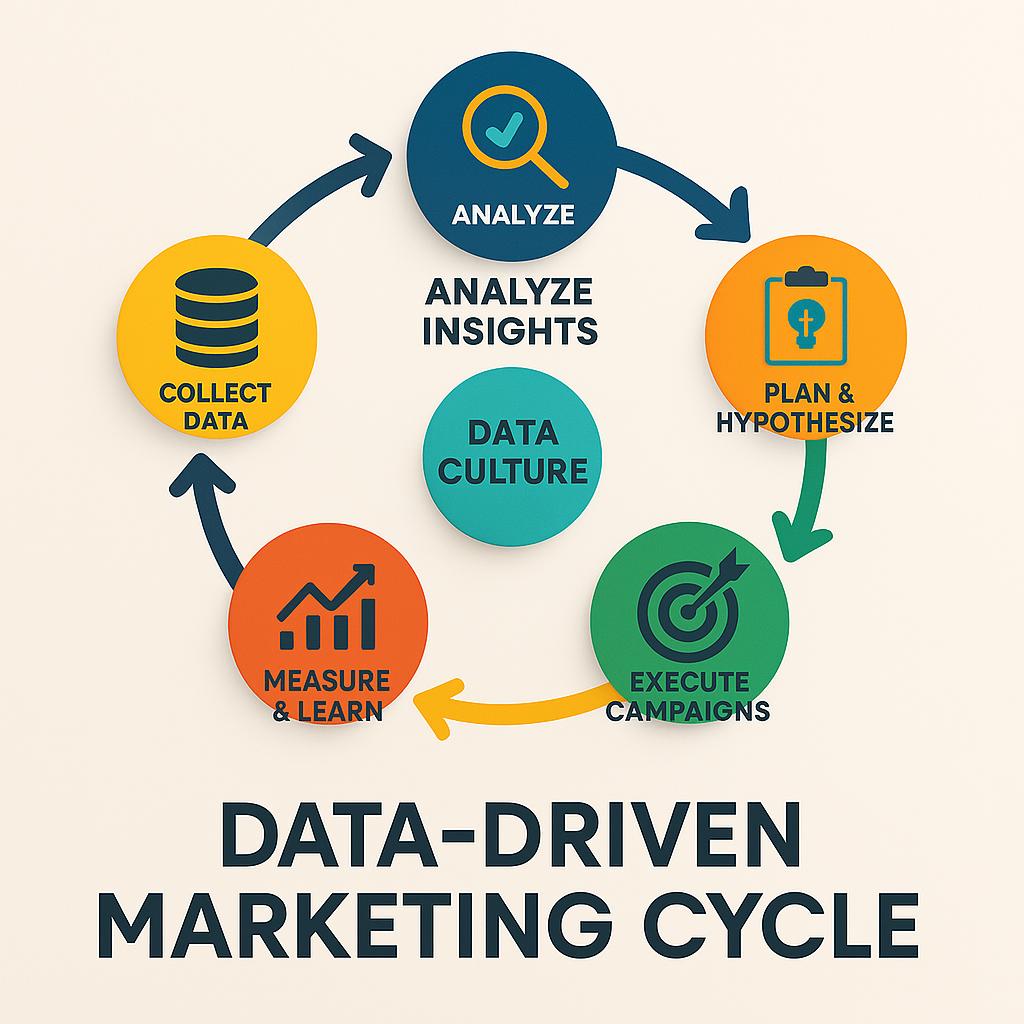The continuous cycle of data-driven marketing